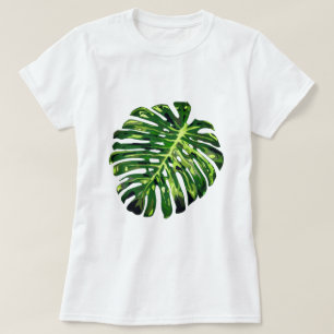 Tropical Monstera Leaf T-Shirt