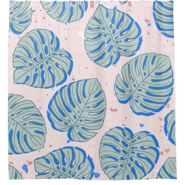 Tropical Monstera: Terrazzo Vintage Pattern (Front)