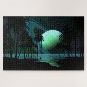 Tropical Moon of Thetis Jigsaw Puzzle