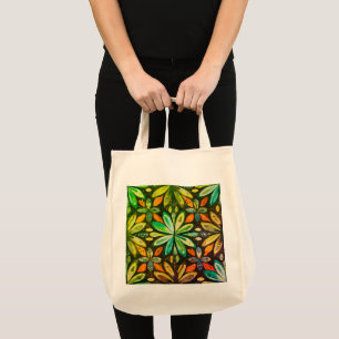 Tropical Mosaic Eco Tote Bag