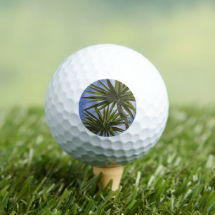 Tropical Oasis Palm Trees Golf Balls