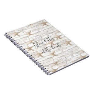 Tropical Ocean Beach Starfish  Notebook