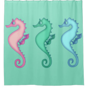 Tropical Ocean Seahorse Trio