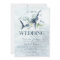 Tropical Ocean Shark Wedding invitations
