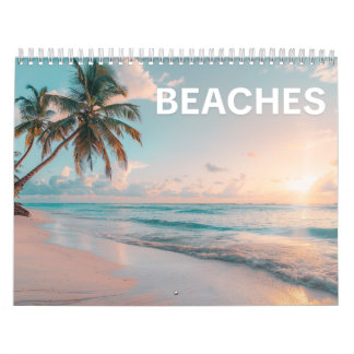 Tropical Ocean Views & Serene Coastal | Beaches  Calendar