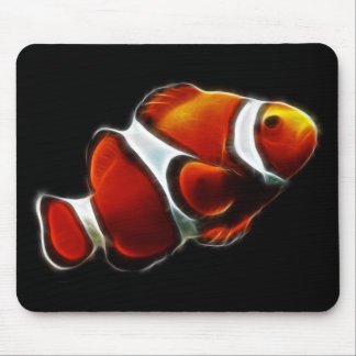 Tropical Orange Clownfish Clown Fish Mouse Pad