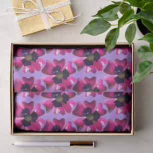 Tropical Orchid Flower - Retro 60s Summer Wedding Tissue Paper