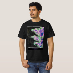 'Tropical Orchid' Painting on a  T-Shirt