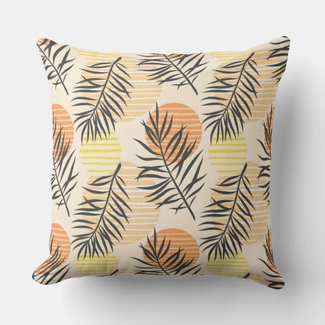 Tropical Outdoor Pillow (Front)