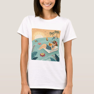 Tropical Page Turner Mood T-Shirt