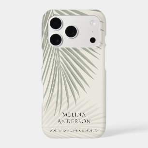 Tropical Palm Leaf Minimal Modern