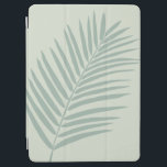 Tropical Palm Leaf Sage Green iPad Air Cover<br><div class="desc">Tropical Palm Leaf Illustration – Sage Green.</div>