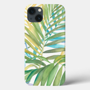 Tropical Palm Leaves iPhone 13 Case