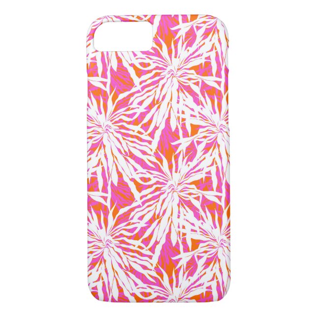 Tropical Palm Leaves Case-Mate iPhone Case (Back)