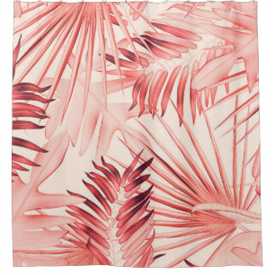 Tropical Palm Leaves, Hawaiian Stylish Pattern.