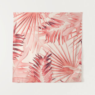 Tropical Palm Leaves, Hawaiian Stylish Pattern. Tapestry