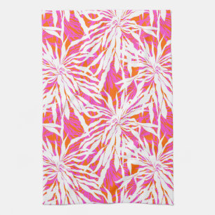 Tropical Palm Leaves Kitchen Towel