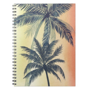 Tropical Palm Leaves Notebook