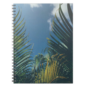 TROPICAL PALM LEAVES NOTEBOOK