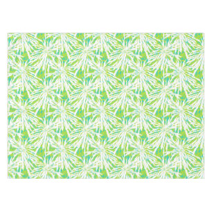 Tropical Palm Leaves Pattern Tablecloth