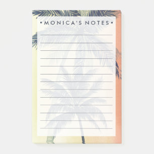 Tropical Palm Leaves Post-it Notes