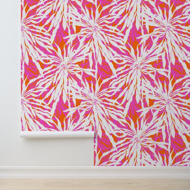 Tropical Palm Leaves Wallpaper (Application)
