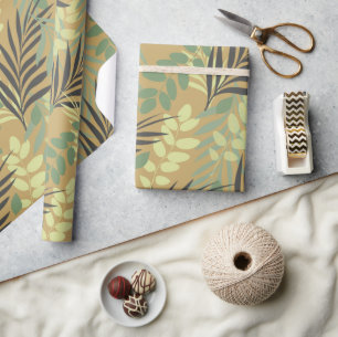 Tropical Palm Modern Pattern Wrapping Paper