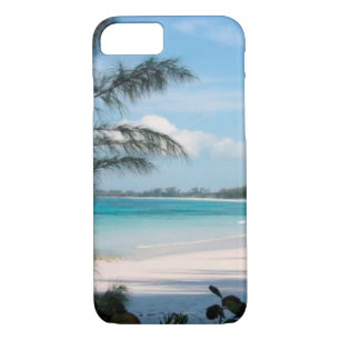 Tropical Palm Tree and Ocean Cell Phone Case