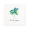 Tropical Palm Tree Personalized Wedding