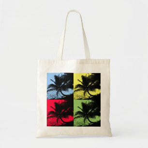 Tropical Palm Trees and Sea Tote Bag