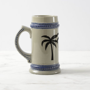 Tropical Palm Trees Beer Stein