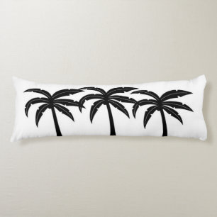 Tropical Palm Trees Body Pillow