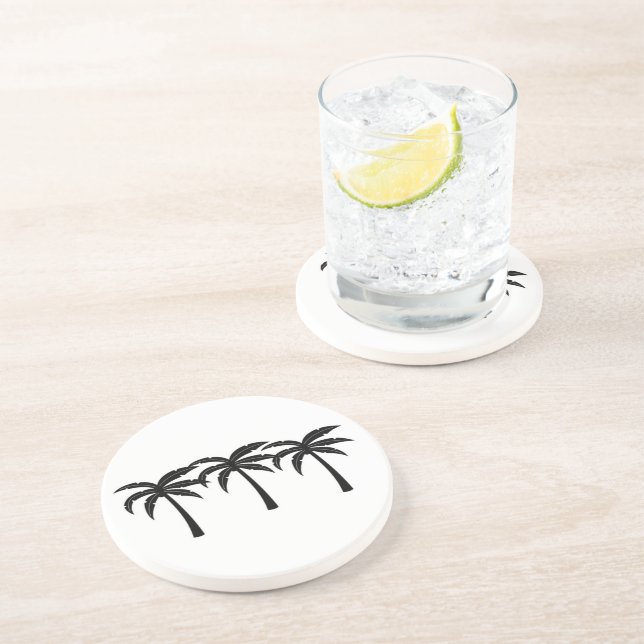Tropical Palm Trees Coaster (Side)