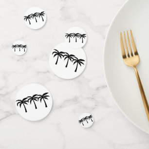 Tropical Palm Trees Confetti