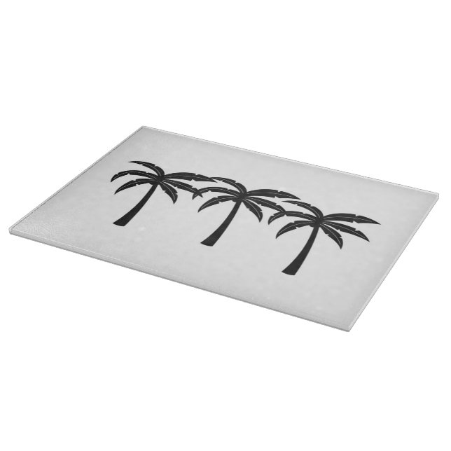 Tropical Palm Trees Cutting Board (Corner)