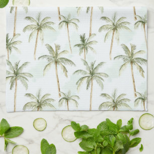Tropical Palm Trees Kitchen Towel
