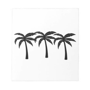 Tropical Palm Trees Notepad