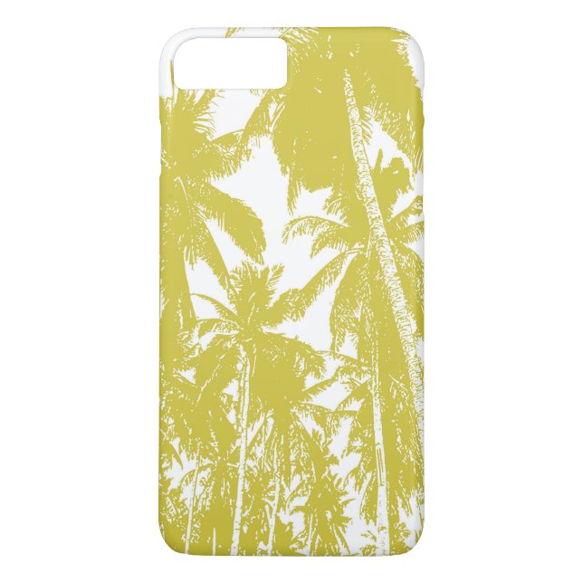 Tropical Palm Trees Pattern Cell Phone Case (Back)
