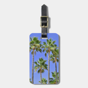 Tropical Palm Trees Personalized Luggage Tag