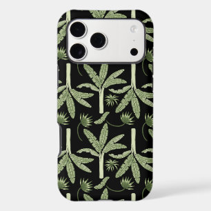 Tropical palm trees seamless pattern