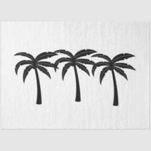 Tropical Palm Trees Tissue Paper