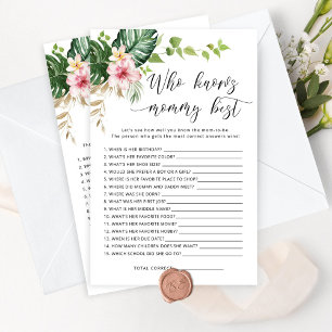 Tropical palm who knows mommy best game