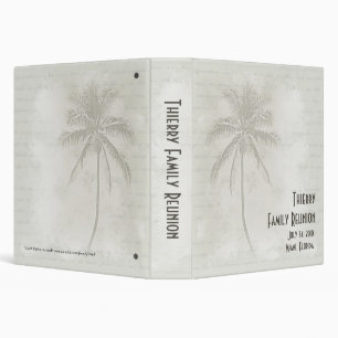 Tropical Palms Binder