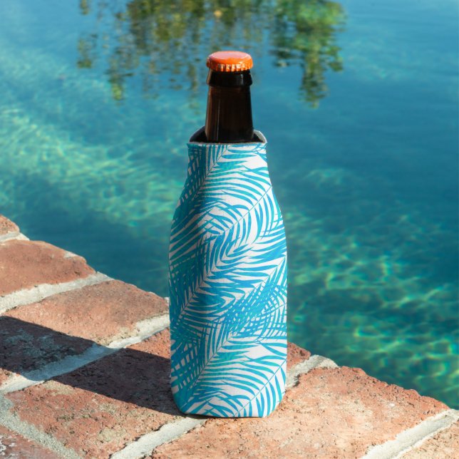 Tropical Palms   Bottle Cooler (In Situ Pool)