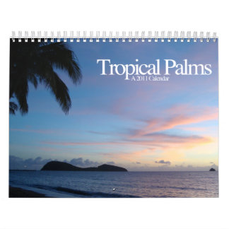 Tropical Palms Calendar