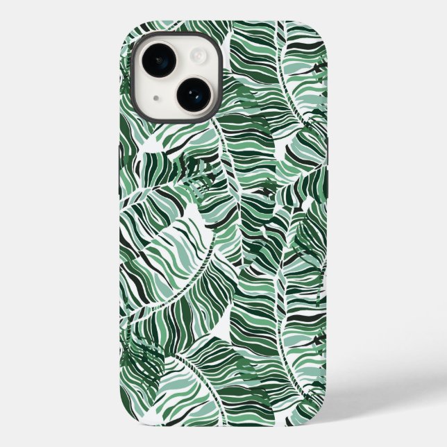 Tropical Palms iPhone 14 Case (Back)