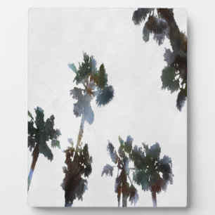 Tropical Palms Plaque
