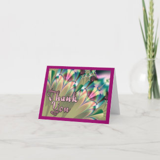 Tropical Palms Thank You Card
