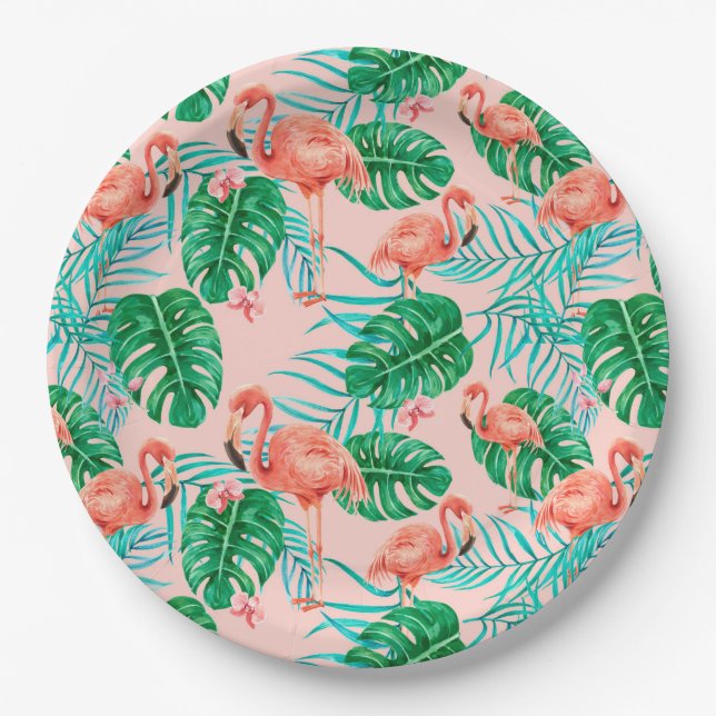 Tropical Paper Plate (Front)