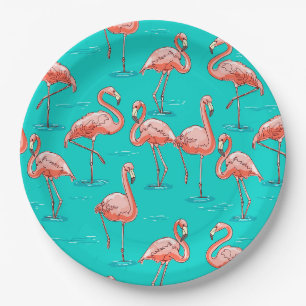 Tropical Paper Plate